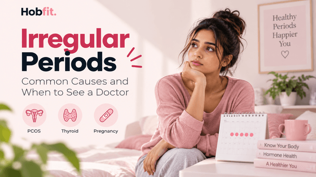 Irregular Periods: Common Causes and When to See a Doctor