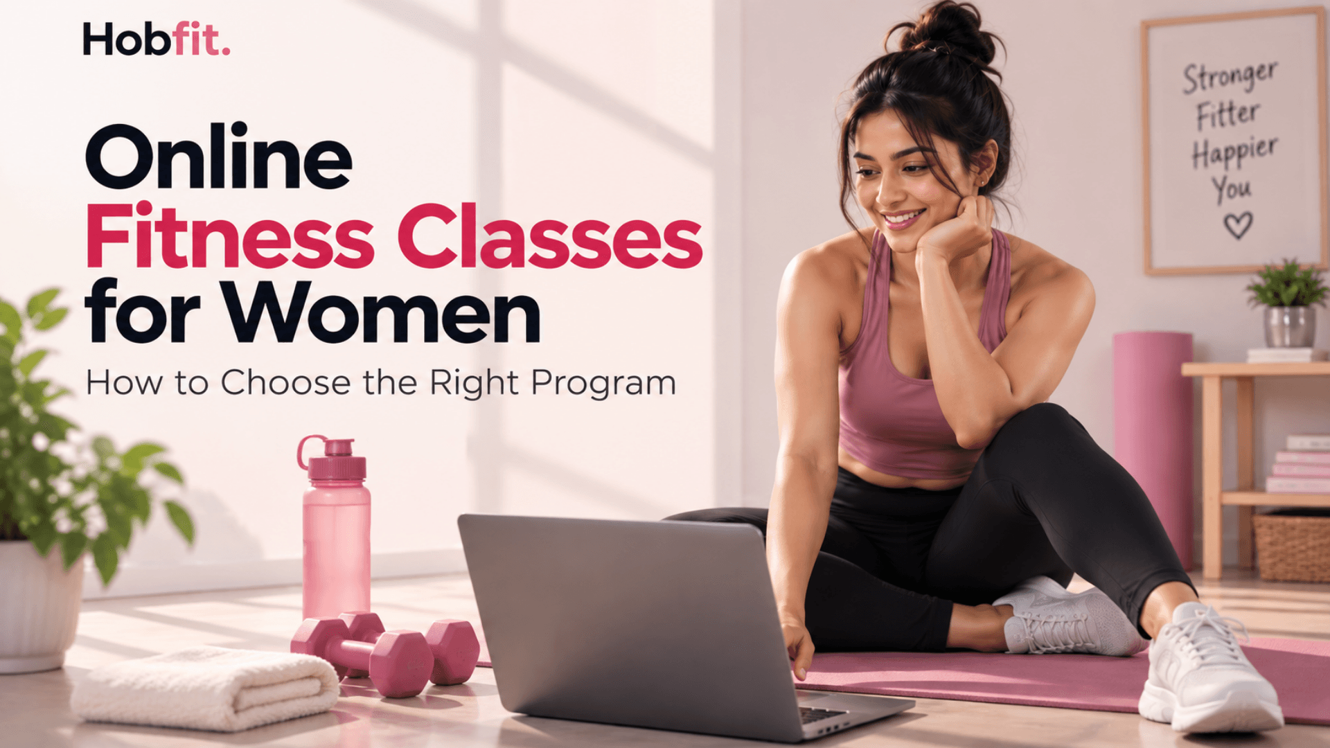 Online Fitness Classes for Women: How to Choose the Right Program